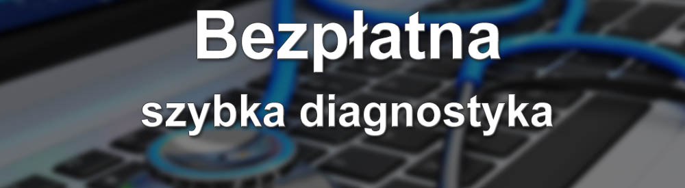 Bezpłatna szybka diagnostyka zepsutego komputera